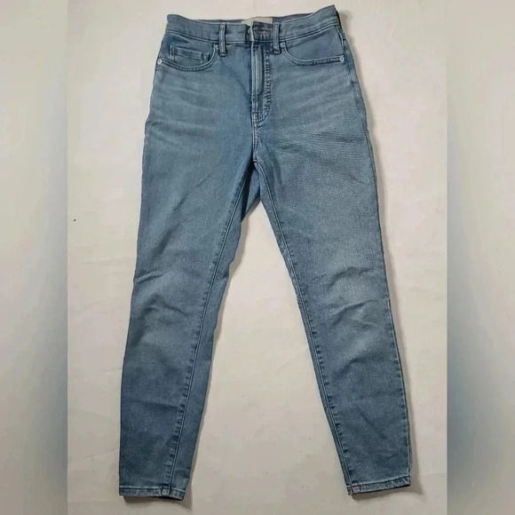 Everlane High Rise Skinny Ankle 90s  Style Cheeky Original Blue Jeans sz … - Picture 3 of 12